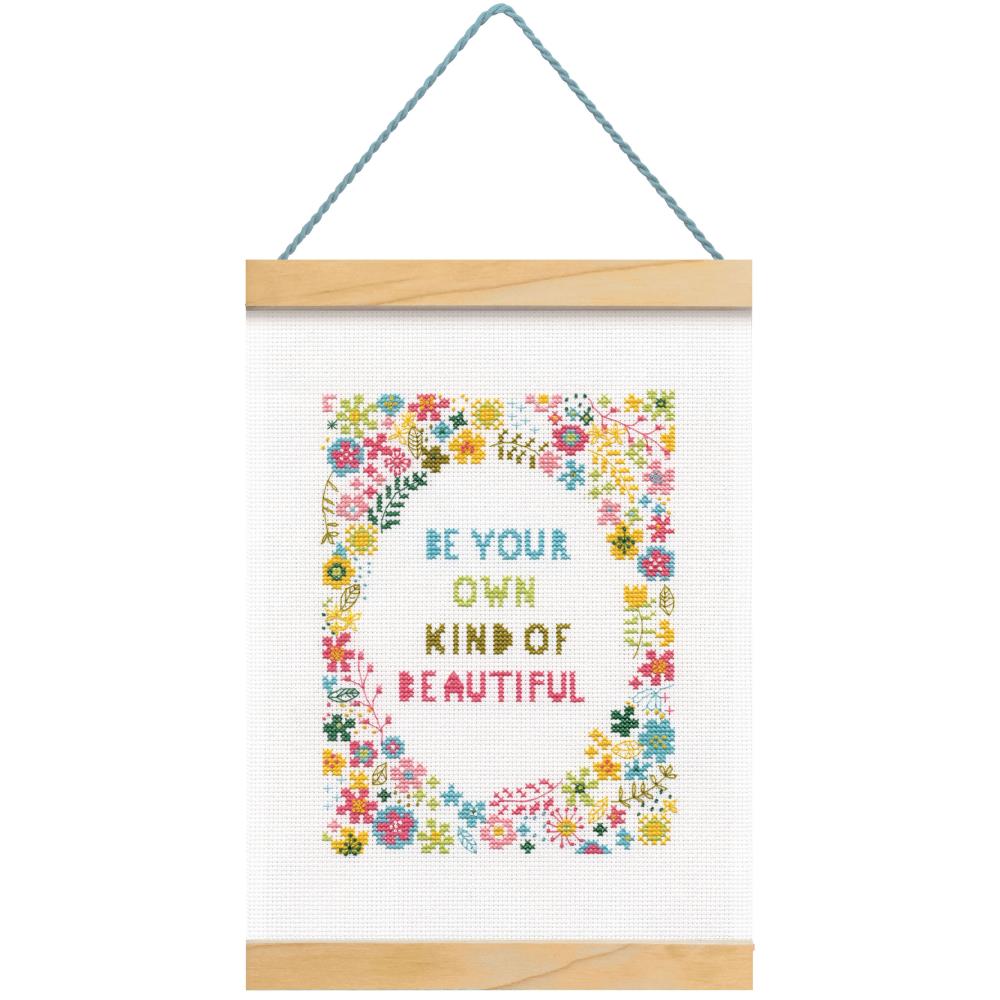 (image for) Be Your Own Kind Of Beautiful Counted Cross Stitch Kit